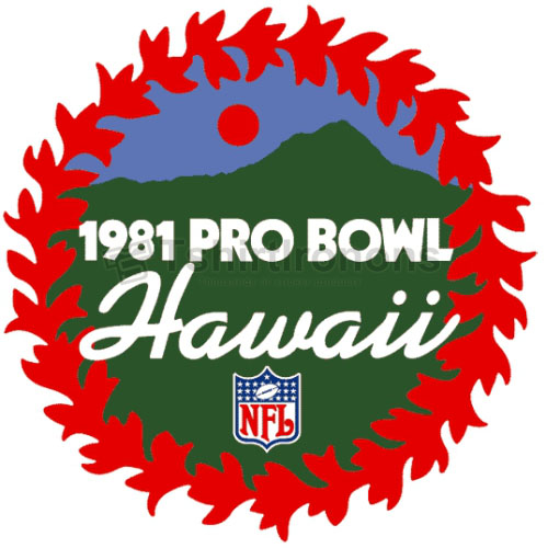 Pro Bowl T-shirts Iron On Transfers N719 - Click Image to Close